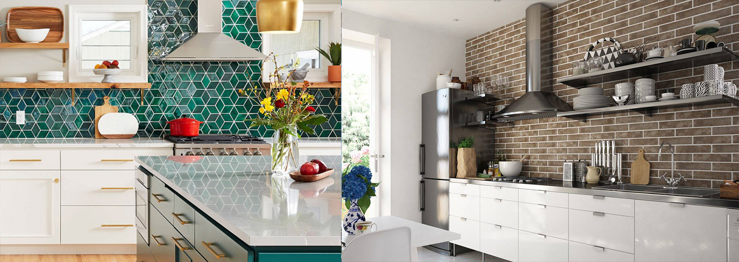 1 Số Ý Tưởng Trang Trí Nhà Bếp Độc Đáo 17 Gạch Tường Trang Trí Nhà Bếp